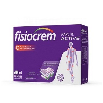 Fisiocrem Parche Active 4uds