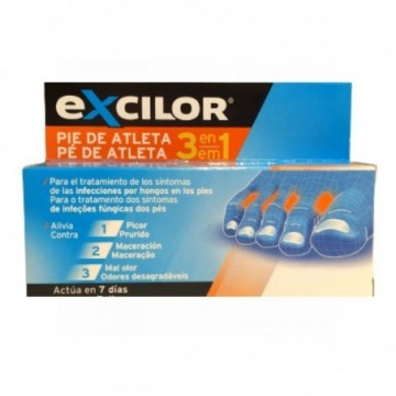 Excilor Pie de Atleta 3 en 1