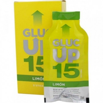 Gluc Up 15 Limón 3 Sticks