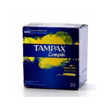 Tampax Compak Regular 22uds