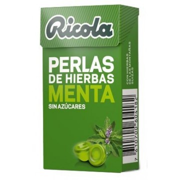 Ricola Perlas Menta Sin...