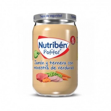 Nutribén Potitos Jamón y...