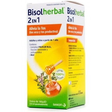 Bisolherbal 2 en 1 Jarabe...